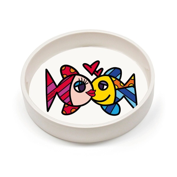 Creativando Keramik Schale...Fishes in Love