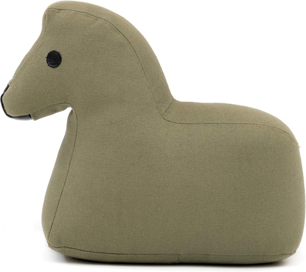 Türstopper Sitting Bull Happy Zoo Mini Pferd Olive