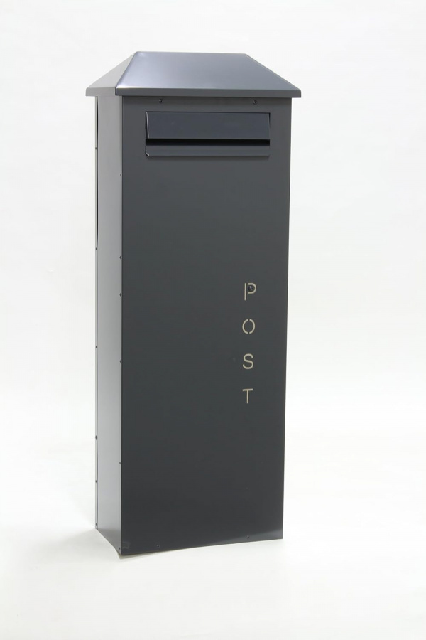 Safepost Standbriefkasten SP 101 LED Farbe weiß