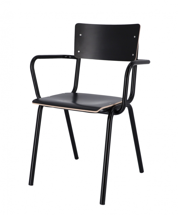 Jan Kurtz Zero Armlehnstuhl Sitzfläche Furniert