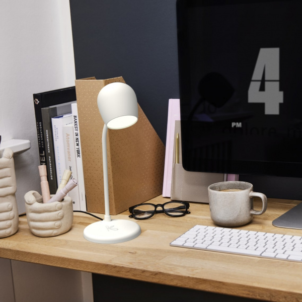 Kreafunk Ellie 3-in-1: Lampe, Bluetooth Lautsprecher und kabelloses Ladegerät
