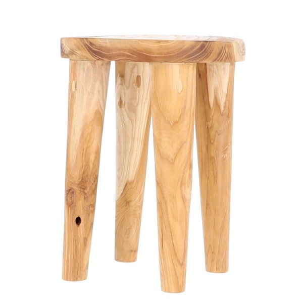 Jan Kurtz Teak Hocker/Beistelltisch Elephant rund