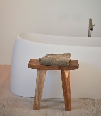 Jan Kurtz Teak Hocker Elephant eckig