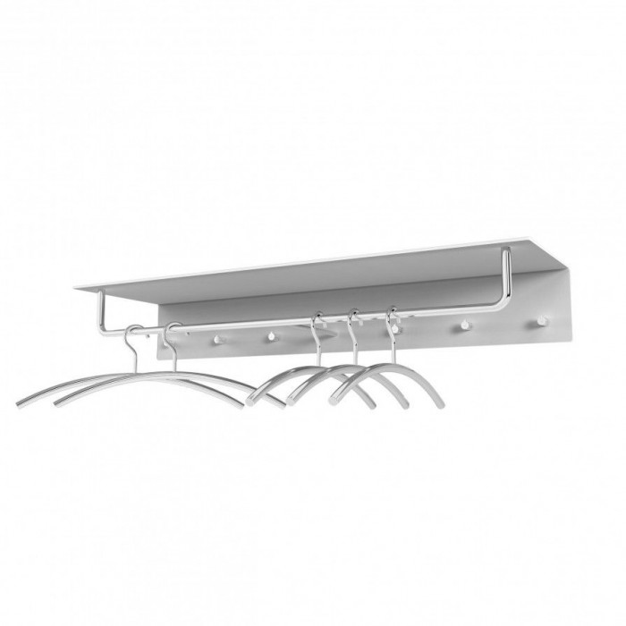 FROST Wandgarderobe Unu Breite 100 cm mit Kleiderstange Chrom