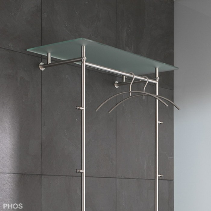 Glasablage zu PHOS Wandgarderobe GL2