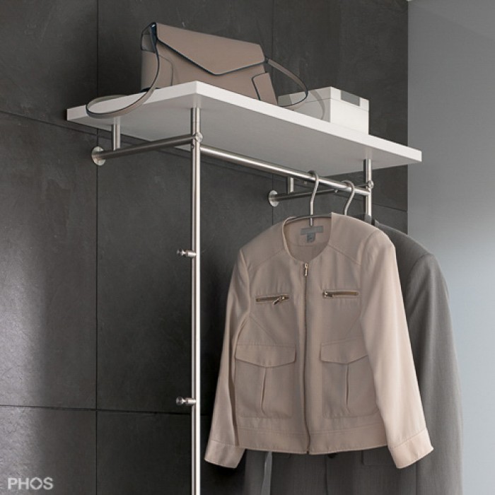 MDF-Ablage zu PHOS Wandgarderobe GL2