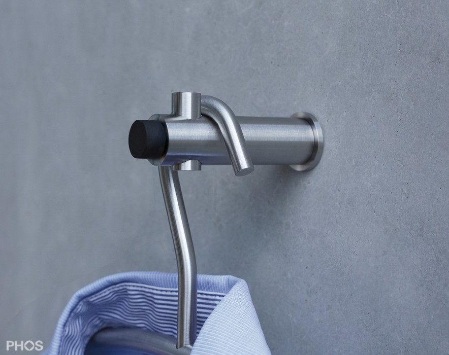 Phos Wandtürstopper mit Stift H20-80TS