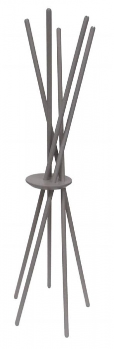 DEL FABBRO Standgarderobe Stecco grau