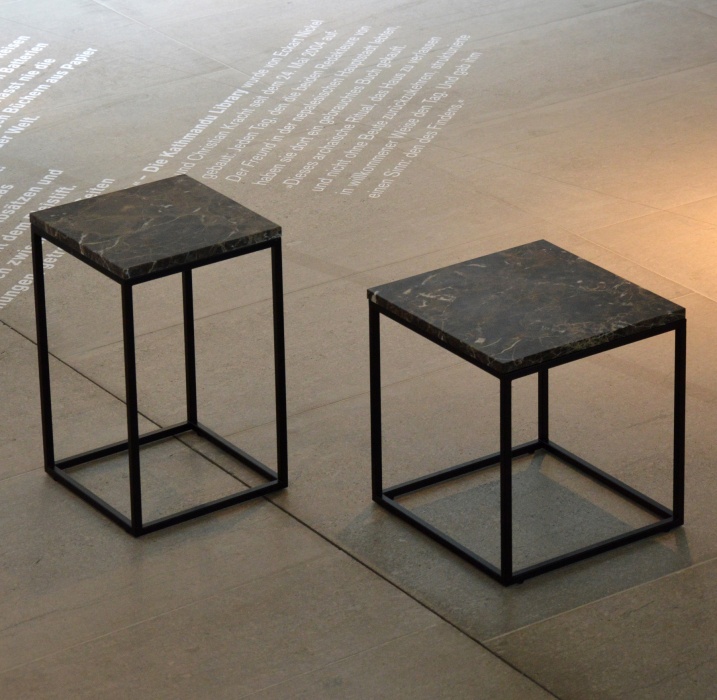 Jan Kurtz Beistelltisch Pino Marmor-Höhe 42 cm