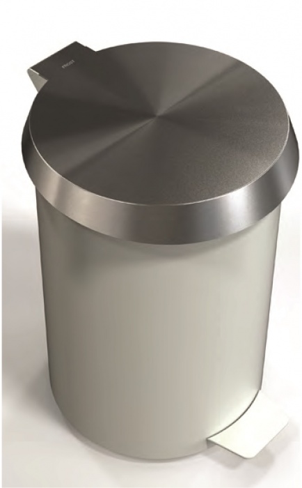 Frost Pedaleimer 3002 medium - 10 Liter weiss