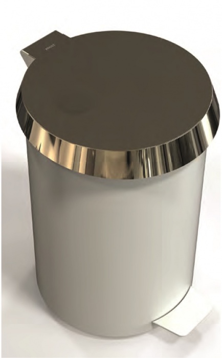 Frost Pedaleimer 3002 medium - 10 Liter weiss