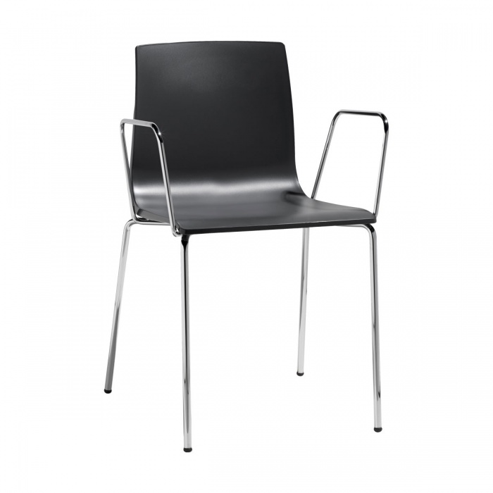 Scab Design Alice Chair mit Armlehnen 4 Fußgestell stapelbar