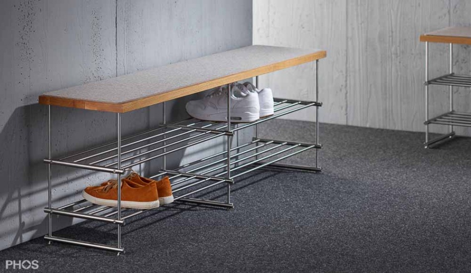 Filzauflage für Phos Schuhbank GSB144-2