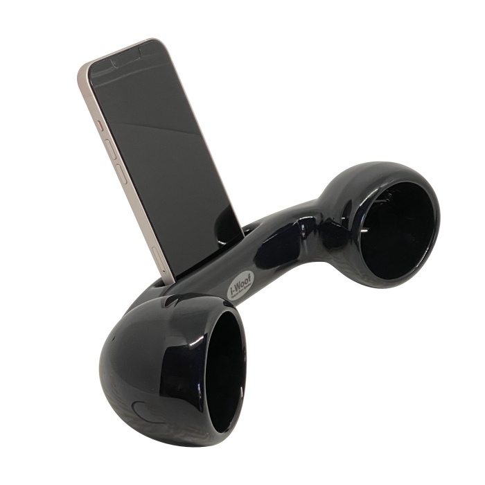 Creativando I-WOOF, Smartphone holder, amplifier
