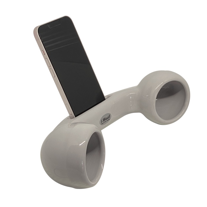 Creativando I-WOOF, Smartphone holder, amplifier