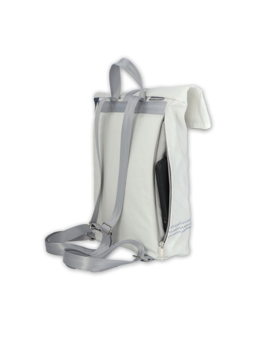 360° Segeltuchtasche Möwe Rucksack Mini, Persening Hellblau limited Edition