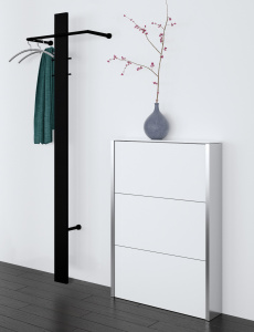 D-TEC Wandgarderobe Mister-T Black Edition